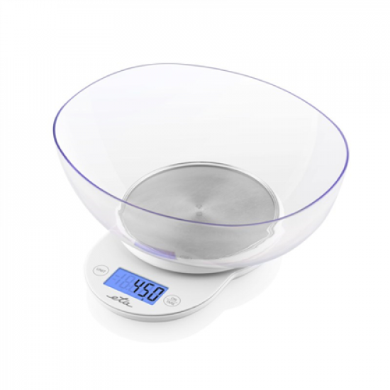 ETA | Kitchen scale with a bowl | ETA577090000 Mari | Graduation 1 g | Display type LCD | White