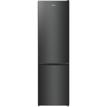 Gorenje | Refrigerator | NRK6202EBXL4 | Energy efficiency class E | Free standing | Combi | Height 200 cm | No Frost system | Fridge net capacity 235 L | Freezer net capacity 96 L | Display | 38 dB | Black