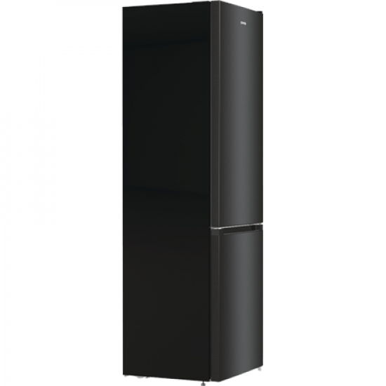 Gorenje | Refrigerator | NRK6202EBXL4 | Energy efficiency class E | Free standing | Combi | Height 200 cm | No Frost system | Fridge net capacity 235 L | Freezer net capacity 96 L | Display | 38 dB | Black