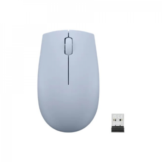 Lenovo | Compact Mouse with battery | 300 | Wireless | Frost Blue