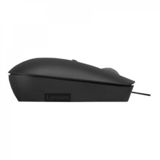 Lenovo | Compact Mouse | 400 | Wired | USB-C | Raven black