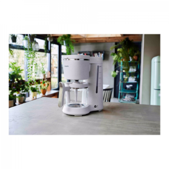 Philips | Coffee Machine | Eco Conscious Edition HD5120/00 | Pump pressure 15 bar | Drip | 1000 W | White