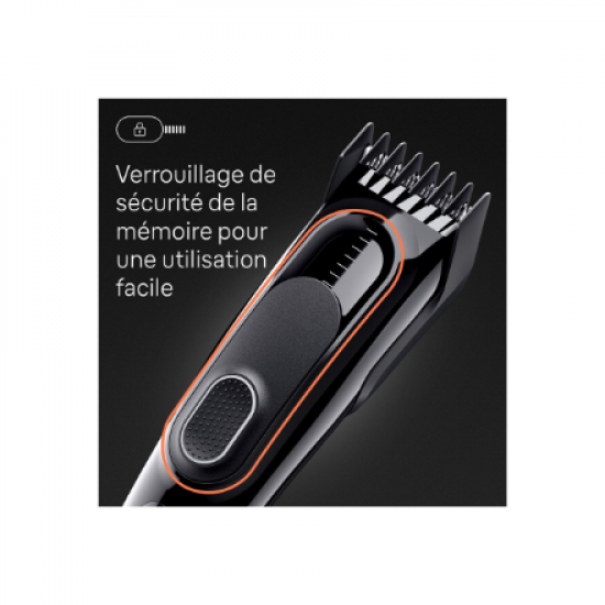 Braun | Hair Clipper | HC5310 | Cordless | Number of length steps 9 | Black