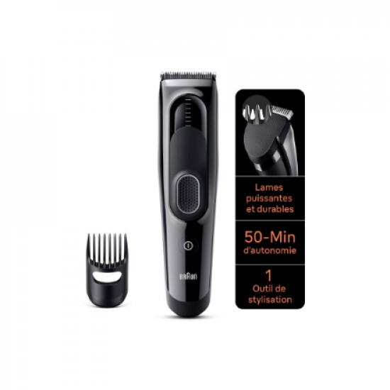 Braun | Hair Clipper | HC5310 | Cordless | Number of length steps 9 | Black