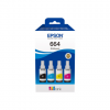 Epson C13T66464A | 664 EcoTank 4-colour multipack | Ink tank | Black, yellow, cyan, magenta