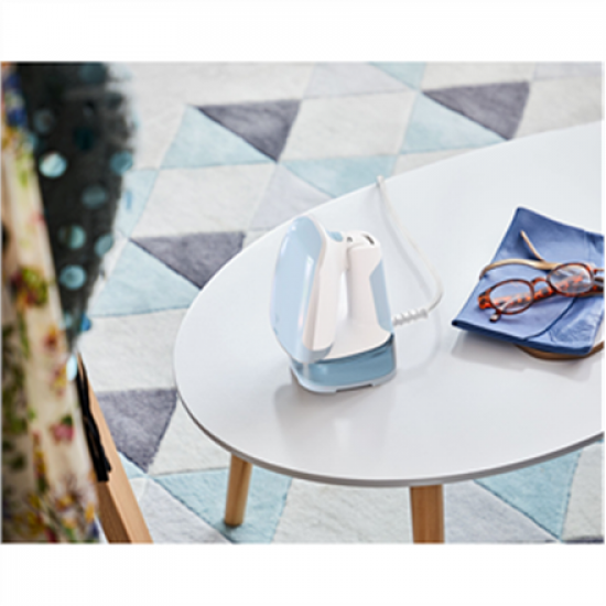 TEFAL | Garment Steamer | DT3041E1 | Handheld | 1300 W | 0.27 L | 20 g/min | White/Blue