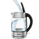 TEFAL | Kettle | KI772D | Electric | 2400 W | 1.7 L | Glass | 360° rotational base | Stainless Steel/Black