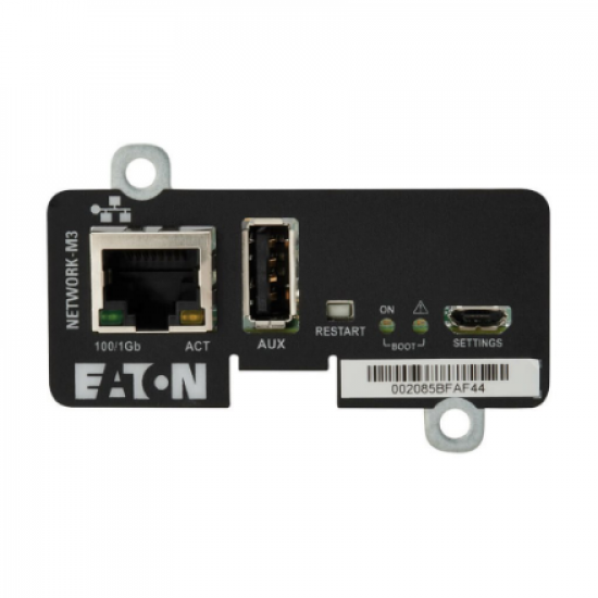 Eaton | Cybersecure Gigabit NETWORK-M3 Card for UPS and PDU | Network-M3