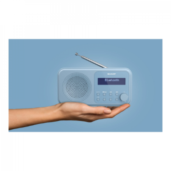 Sharp | Tokyo Digital Radio | DR-P420(BL) | Bluetooth | Blue | Portable | Wireless connection