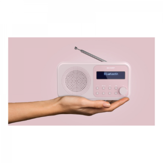 Sharp | Tokyo Digital Radio | DR-P420(PK) | Bluetooth | Pink | Portable | Wireless connection