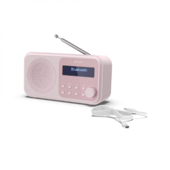 Sharp | Tokyo Digital Radio | DR-P420(PK) | Bluetooth | Pink | Portable | Wireless connection
