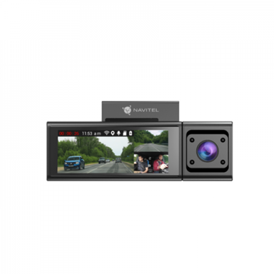 Navitel | Triple channel Full HD Dashcam | RC3 PRO | IPS 3.16