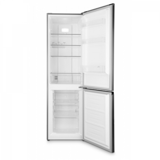 ETA | Refrigerator | ETA275090010E | Energy efficiency class E | Free standing | Combi | Height 180 cm | No Frost system | Fridge net capacity 182 L | Freezer net capacity 71 L | 40 dB | Stainless Steel