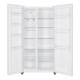 ETA | Refrigerator | ETA139790000EN | Energy efficiency class E | Free standing | Side by side | Height 177 cm | No Frost system | Fridge net capacity 291 L | Freezer net capacity 151 L | Display | 39 dB | White