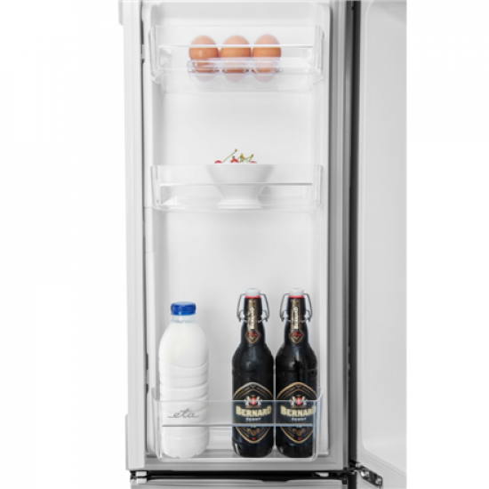 ETA | Refrigerator | ETA139090010DN | Energy efficiency class D | Free standing | Side by Side | Height 180 cm | No Frost system | Fridge net capacity 271 L | Freezer net capacity 150 L | Display | 39 dB | Stainless Steel