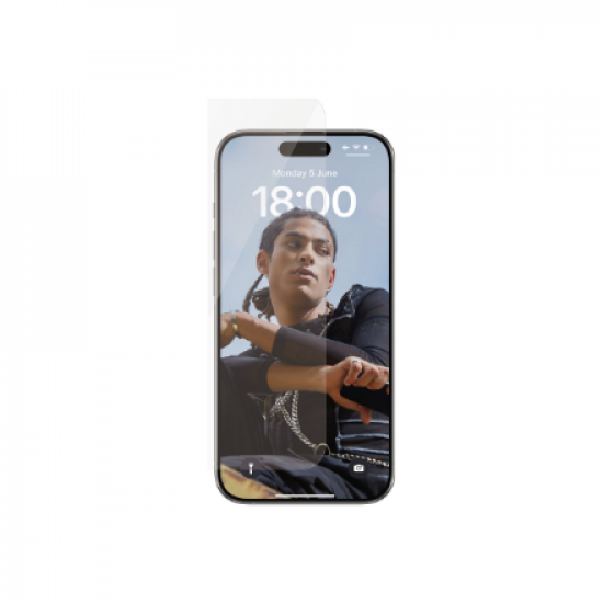 PanzerGlass | SAFE | Screen protector | Apple | Iphone15 PRO | Glass | Clear | Ultra-Wide Fit