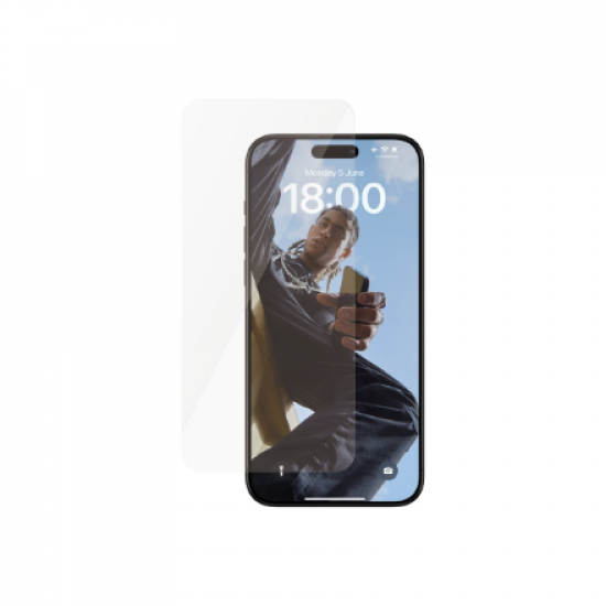PanzerGlass | SAFE | Screen protector | Apple | Iphone15 PRO MAX | Glass | Clear | Ultra-Wide Fit