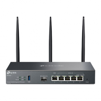 SafeStream Gigabit Multi-WAN VPN Router | ER706W | 802.1q | Ethernet LAN (RJ-45) ports 1× Gigabit SFP WAN Port, 1× Gigabit RJ45 WAN Port, 2x  Gigabit RJ45 LAN Ports 2× Gigabit WAN/LAN RJ45 Ports | Mesh Support Yes | MU-MiMO Yes | 3G/4G via optional USB ad
