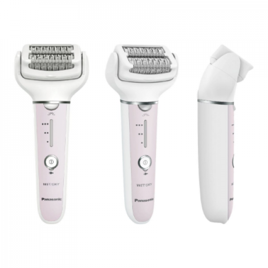 Panasonic | Epilator | ES-EY80-P503 | Operating time (max) 30 min | Number of power levels 3 | Wet & Dry | White/Pink