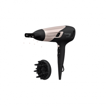 Rowenta | Hair Dryer | CV5831 | Number of temperature settings 3 | Diffuser nozzle | Black