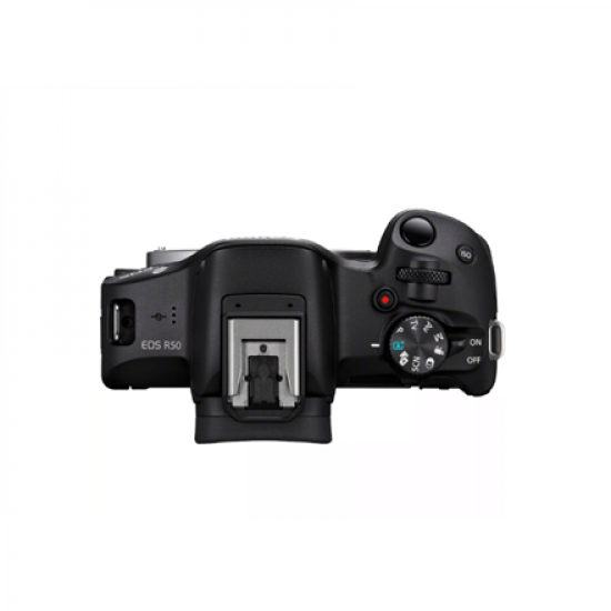 Canon | EOS R50 - digital camera RF-S 18-150mm F3.5-6.3 IS STM lens | Megapixel 24.2 MP | ISO sensitivity (max) ISO 51200 | Wi-Fi | Automatic, manual | CMOS | Black