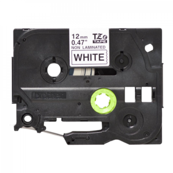 Brother TZe-N231 Labelling Tape Cassette – Black on White, 12mm wide, 8m long Brother
