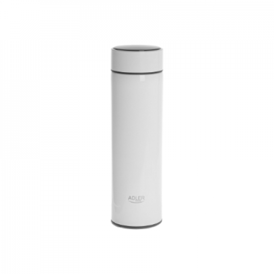 Adler | Thermal Flask | AD 4506w | Material Stainless steel/Silicone | White