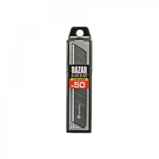 Tajima | Snap-off Blades Razar Black, 18mm | 50 pc(s)