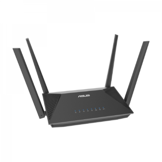 AX1800 AiMesh Wireless Router | RT-AX52 | 802.11ax | 10/100/1000 Mbit/s | Ethernet LAN (RJ-45) ports 3 | Mesh Support Yes | MU-MiMO No | No mobile broadband | Antenna type External
