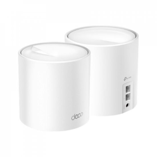 AX1500 Whole Home Mesh Wi-Fi 6 System | Deco X10 (2-pack) | 802.11ax | 10/100/1000 Mbit/s | Ethernet LAN (RJ-45) ports 1 | Mesh Support Yes | MU-MiMO Yes | No mobile broadband | Antenna type Internal