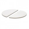 TunaBone | Half moon pizza stone, 190 mm for Kamado 23/24inch