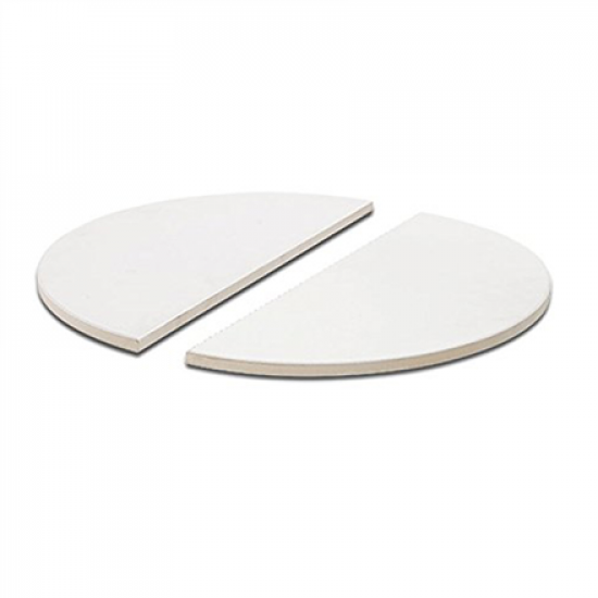 TunaBone | Half moon pizza stone, 190 mm for Kamado 23/24inch