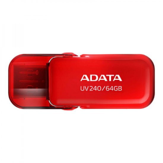 ADATA | USB Flash Drive | UV240 | 64 GB | USB 2.0 | Red