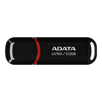 ADATA | USB Flash Drive | UV150 | 512 GB | USB 3.2 Gen1 | Black