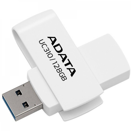 ADATA | USB Flash Drive | UC310 | 128 GB | USB 3.2 Gen1 | White