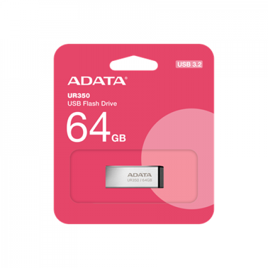 ADATA | USB Flash Drive | UR350 | 64 GB | USB 3.2 Gen1 | Black