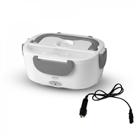 Camry | Electric Lunchbox DC12V and AC230V | CR 4483 | Capacity 1.1 L | Material Plastic | White/Grey