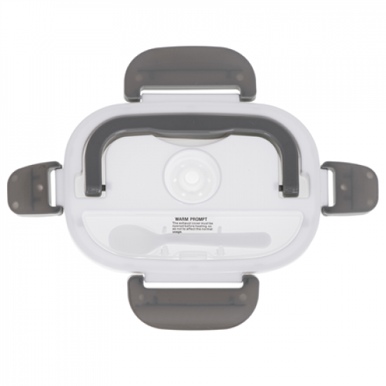 Camry | Electric Lunchbox DC12V and AC230V | CR 4483 | Capacity 1.1 L | Material Plastic | White/Grey