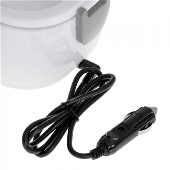 Camry | Electric Lunchbox DC12V and AC230V | CR 4483 | Capacity 1.1 L | Material Plastic | White/Grey