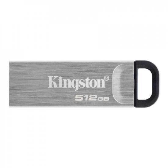 Kingston | USB Flash Drive | DataTraveler Kyson | 512 GB | Type-A USB 3.2 Gen 1 | Silver