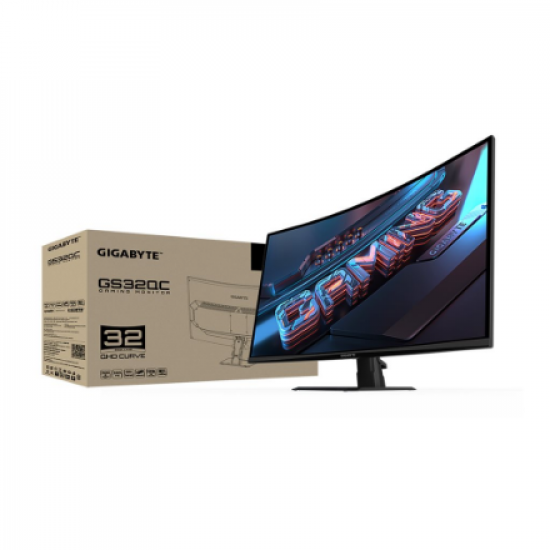 Gigabyte | Gaming Monitor | GS32QC EU | 31.5 