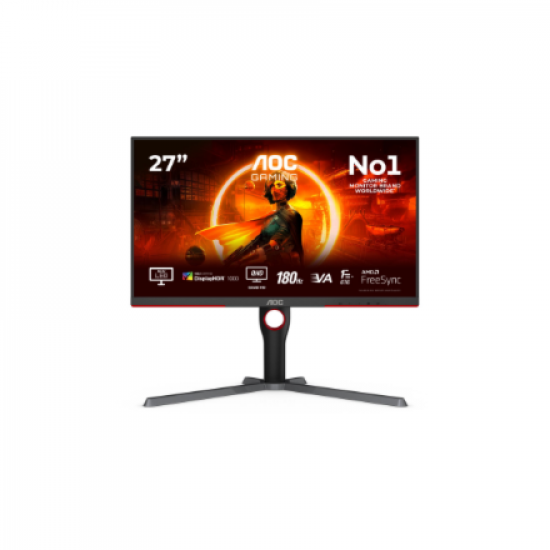 AOC | Monitor | Q27G3XMN/BK | 27 
