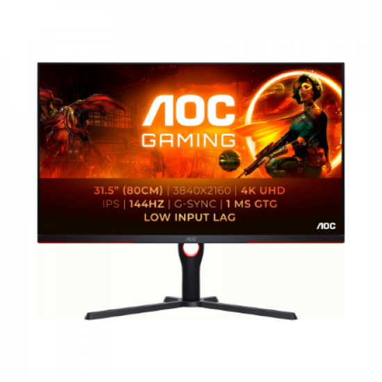 AOC | Monitor | U32G3X/BK | 31.5 