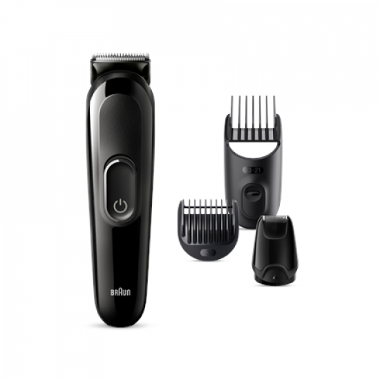 Braun Multi-grooming kit for beard and head | MGK3420 | Cordless | Number of length steps 18 | Black