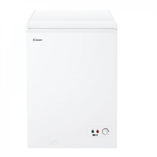 Candy | Freezer | CCHH 100E | Energy efficiency class E | Chest | Free standing | Height 84.5 cm | Total net capacity 97 L | White
