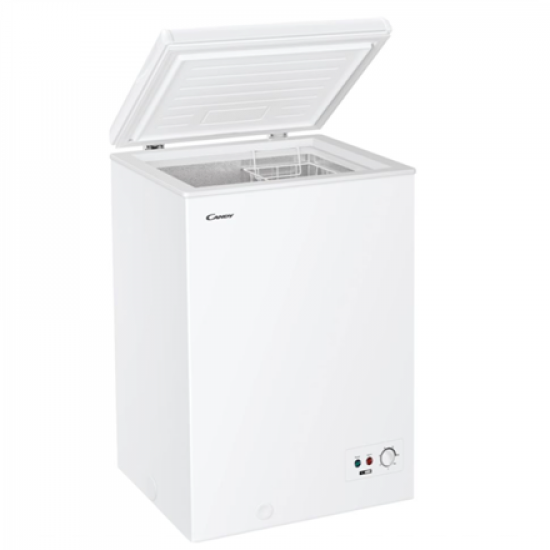 Candy | Freezer | CCHH 100E | Energy efficiency class E | Chest | Free standing | Height 84.5 cm | Total net capacity 97 L | White