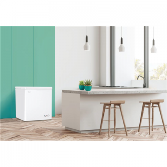Candy | Freezer | CCHH 100E | Energy efficiency class E | Chest | Free standing | Height 84.5 cm | Total net capacity 97 L | White