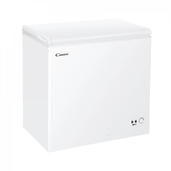 Candy | Freezer | CCHH 200E | Energy efficiency class E | Chest | Free standing | Height 84.5 cm | Total net capacity 196 L | White