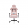 Onex Short Pile Linen; Metal; Nylon base | Gaming Chairs | STC Snug L Series | Pink