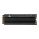 Corsair | SSD | MP600 PRO LPX | 1000 GB | SSD form factor M.2 2280 | Solid-state drive interface PCIe Gen 4×4 | Read speed 7100 MB/s | Write speed 5800 MB/s